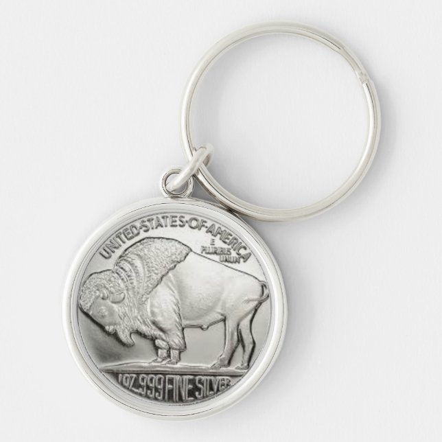 American Coin Design Keychain (Front)