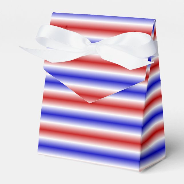 American Coloured Favour Box (Front Side)