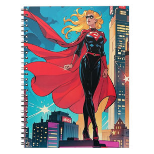 American Comics, Retro American Comics, superhero  Notebook