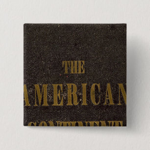 American Continent United States 15 Cm Square Badge