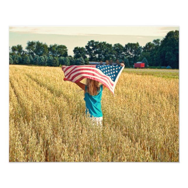 American Country Photo Print (Front)