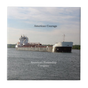 American Courage tile