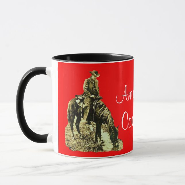 AMERICAN COWBOY MUG (Left)