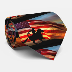 American Cowboy Neck Tie