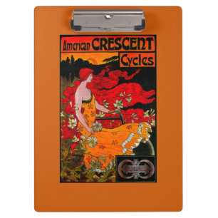 American Crescent Vintage PosterEurope Clipboard