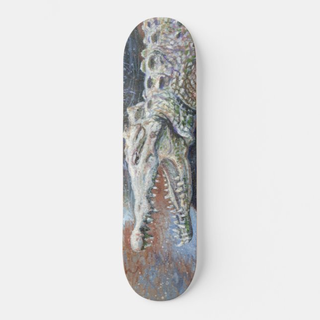 American Crocodile: Skateboard Deck (Front)