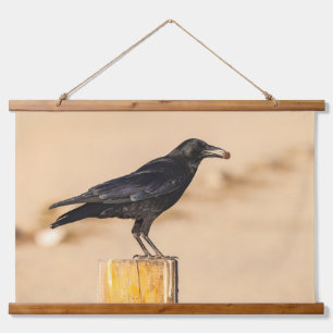 American Crow Hanging Tapestry