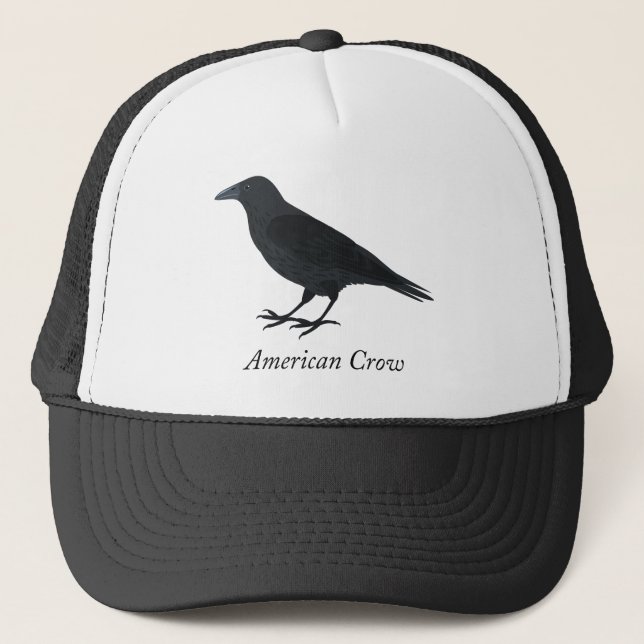 American Crow Trucker Hat (Front)
