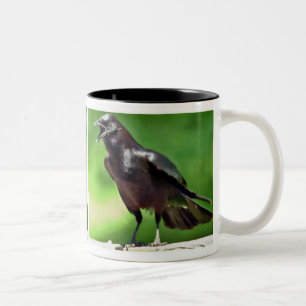 American Crow Two-Tone Coffee Mug