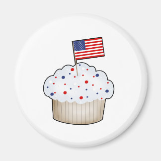 American Cupcake Magnet