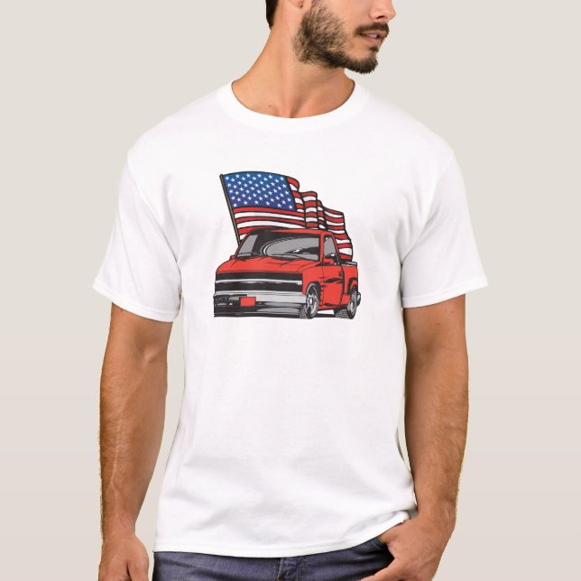 American Custom Truck T-Shirt (Front)