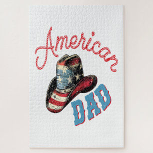 American Dad Cowboy Jigsaw Puzzle