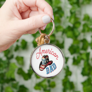 American Dad Cowboy Key Ring