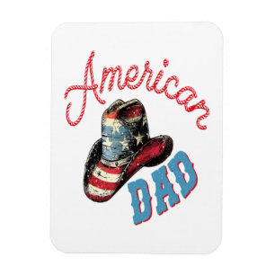 American Dad Cowboy Magnet