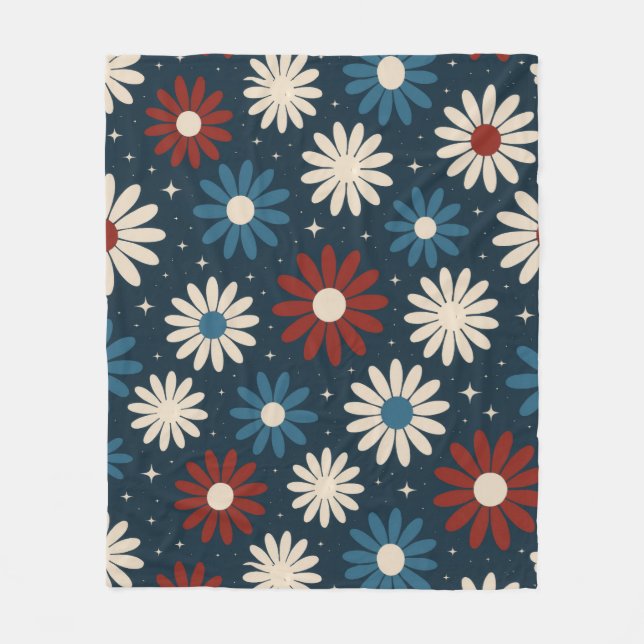 American Daisy's  Fleece Blanket (Front)