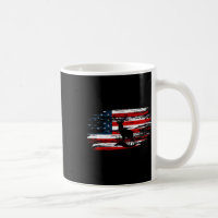 American Deer Hunter Patriotic Vintage Us Flag Hun
