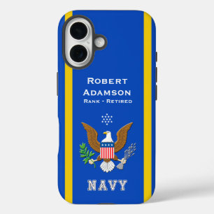 American Defence Emblem personalise iPhone 16 Case
