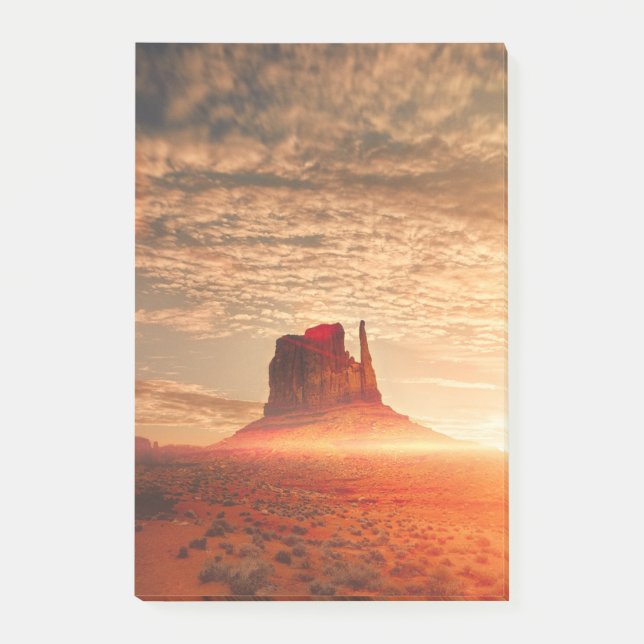 american desert at dawn post-it notes (Front)