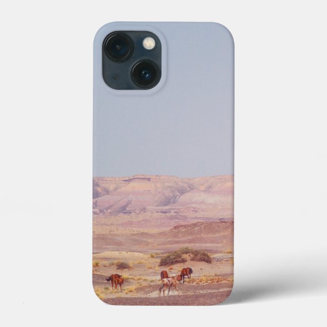 American Desert Horses P8670 Case-Mate iPhone Case (Back)