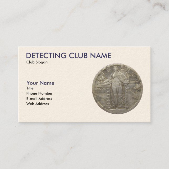 American Detectorist Business Card (Front)