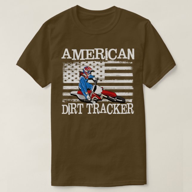 American Dirt Tracker T-Shirt (Design Front)