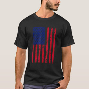 American Distressed Flag America USA Flag Patriot T-Shirt