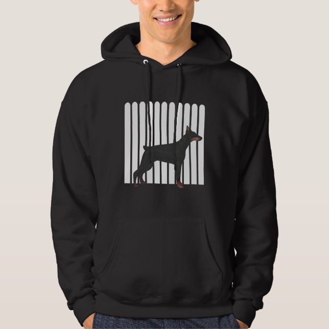 American Doberman  21 Hoodie (Front)