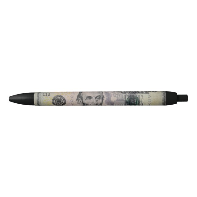 American Dollar Black Ink Pen (Front)