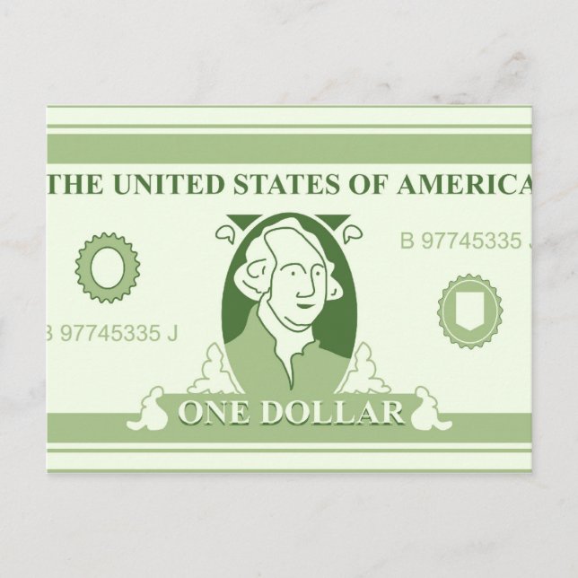 American Dollar Postcard (Front)