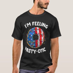 American Doughnuts Baking Pastry 4th Of July Doug T-Shirt