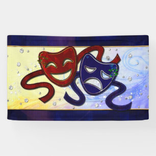 American Drama Comedy & Tragedy Banner