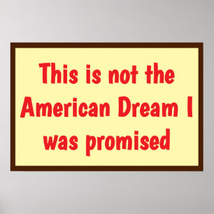 American Dream Promised Poster