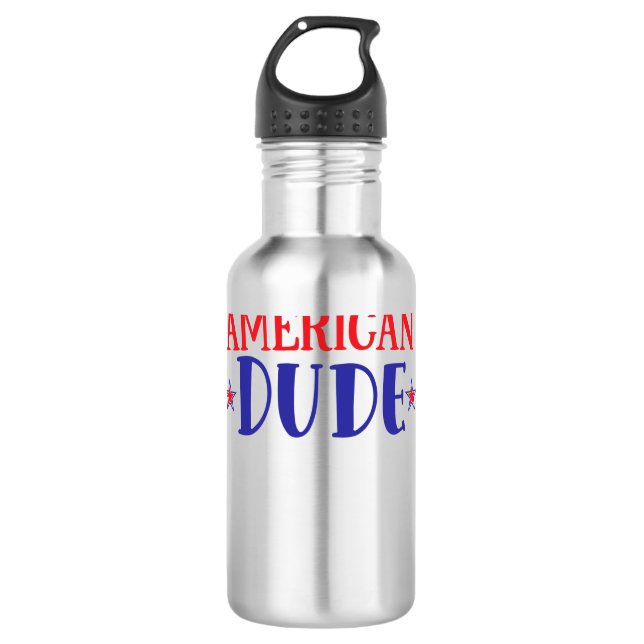 American Dude 710 Ml Water Bottle (Front)