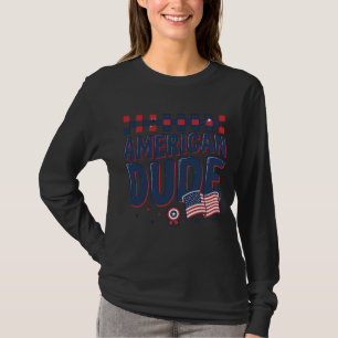 American Dude Patriotic Vintage Shirt Design_1