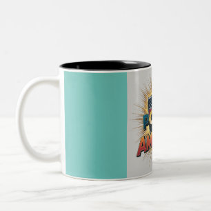"American Dynamo Mug" Two-Tone Coffee Mug