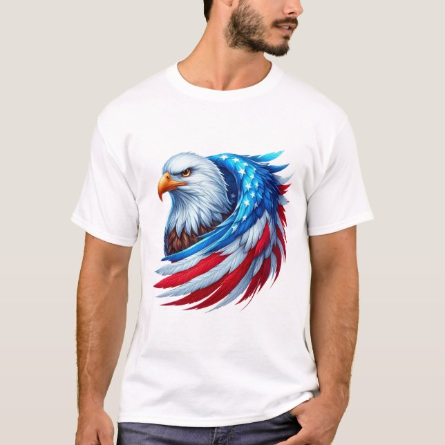 American Eagle 2025 Royal Luxury T-Shirt  (Front)