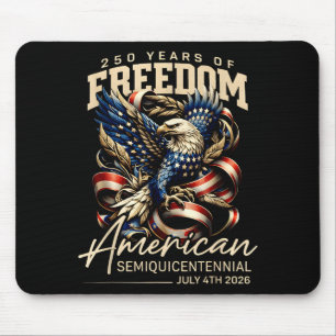 American Eagle 250 Years Freedom Artwork Mouse Mat