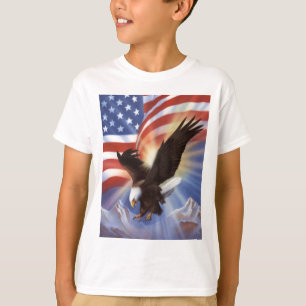 american-eagle-and-flag-ii T-Shirt