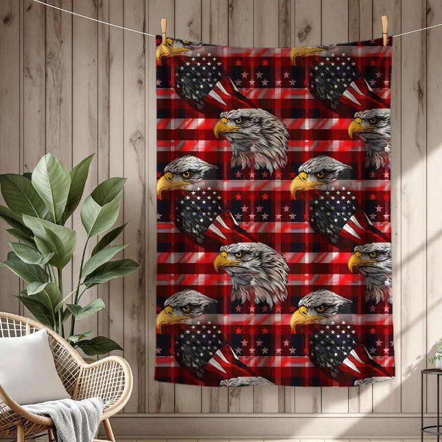 American Eagle Blanket Stars & Stripes for July 4 (American Eagle Blanket Stars & Stripes for July 4)