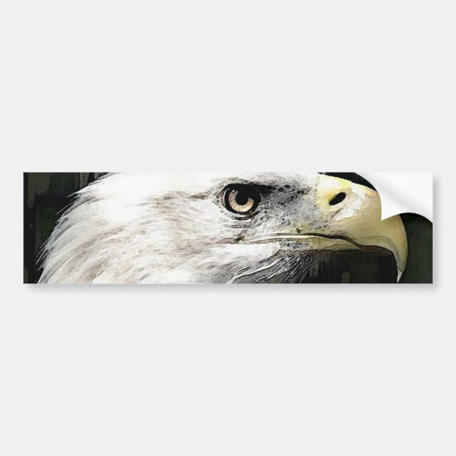 American Eagle Bumper Sticker (Front)
