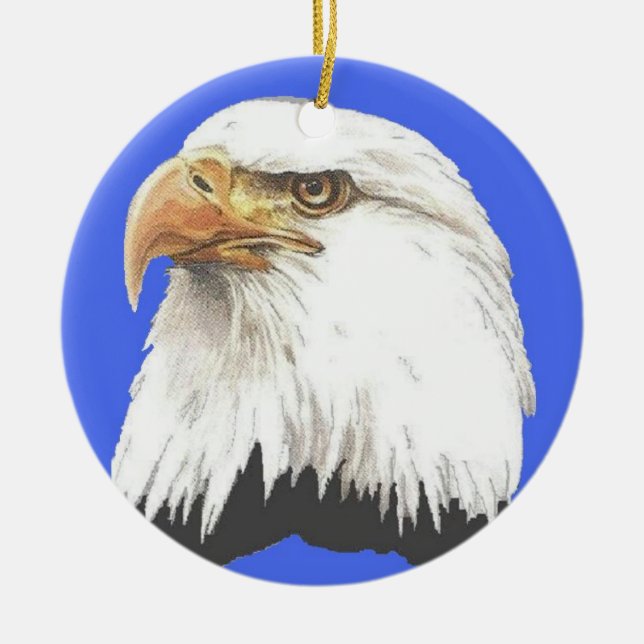 American Eagle Dated Ornament (Front)