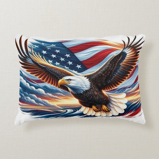 American Eagle Decorative Cushion (Front)