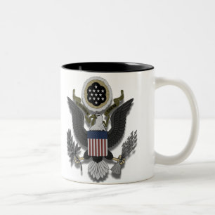 American Eagle E Pluribus Unum Two-Tone Coffee Mug