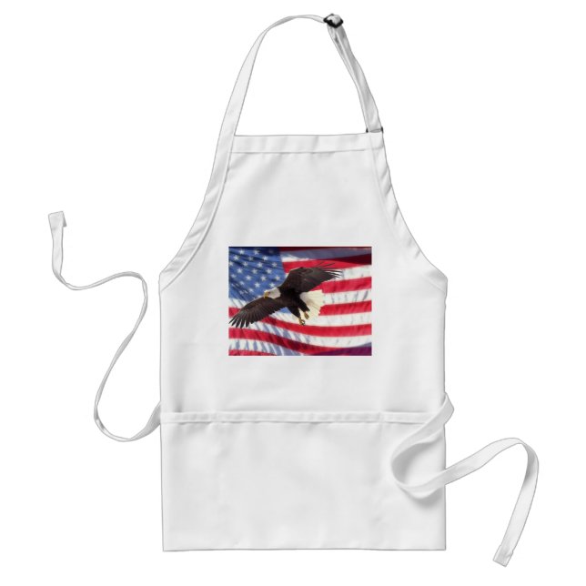 American Eagle & Flag Apron (Front)