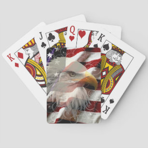 American Eagle Flag Playing Cards