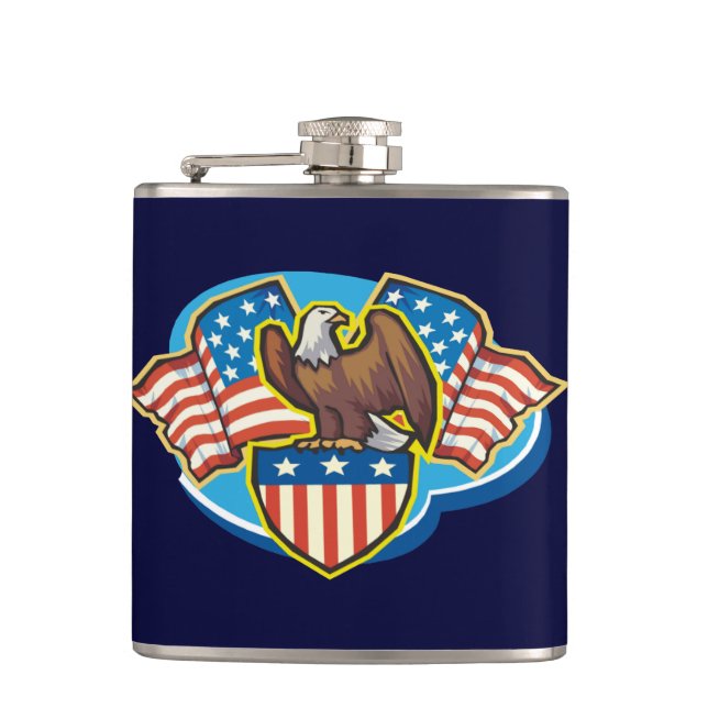 American Eagle Flask (Front)