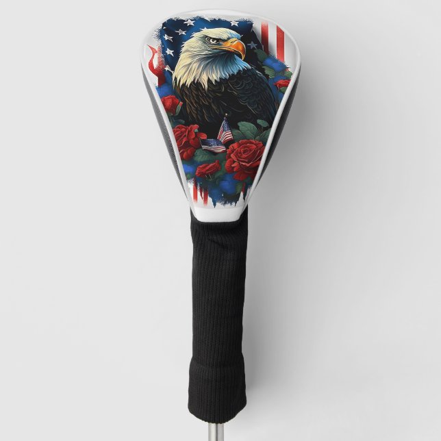 American Eagle Golf Head Cover (Front)