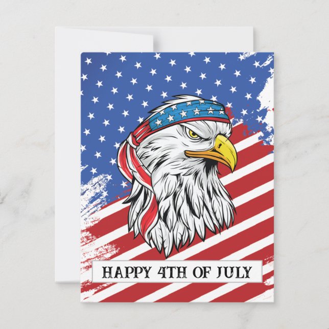 American Eagle Holiday Card (Front)