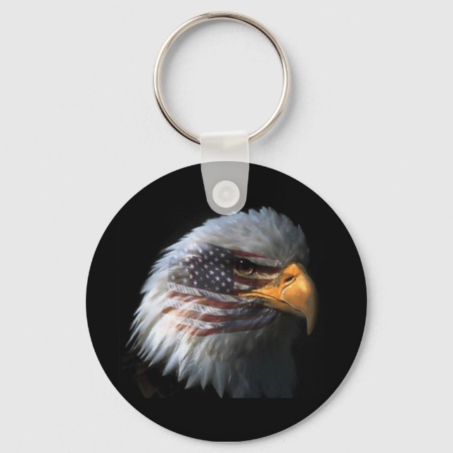 American Eagle Kaychain Key Ring (Front)