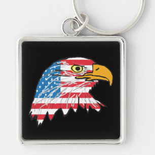 American Eagle Key Ring